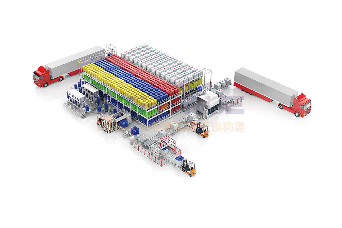 200/IBC 全自动灌装线、桶库